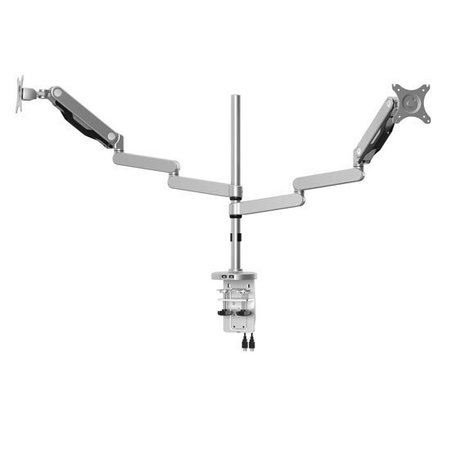 OFFICESOURCE Monitor Arms Dual Monitor Arm - Silver 530DMASI